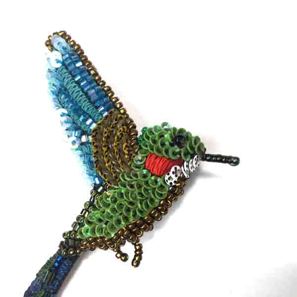 Tropical Hummingbird Pin - Image 3